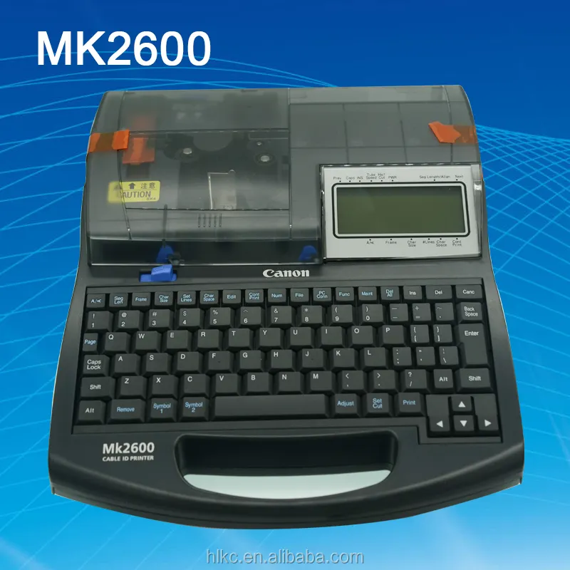 MK2600 ID Cáp Cáp Máy In Đánh Dấu với Manual Nga