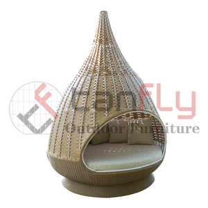 Tumbona de jardín de alta calidad, muebles de hotel para exterior, piscina, cama solar, tumbona - Product Image 4
