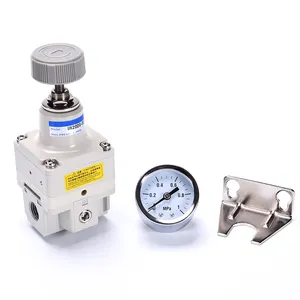 Chất lượng cao chất lượng cao SMC loại điều chỉnh áp suất chính xác điều chỉnh IR1000-01BG với máy đo và khung điều khiển munal 0.005-0,2mpa