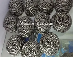 metal factory price Metallic Scourer,steel wool,iron sponge in blister card