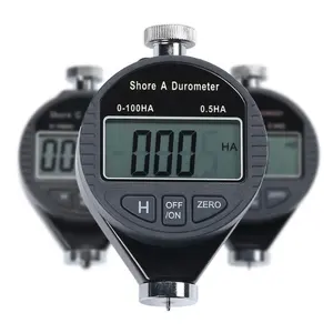 数字岸硬度 Durometer 数字硬度测试仪硬度计用于塑料的 Shore 0-100 A/C/D 皮革橡胶多树脂