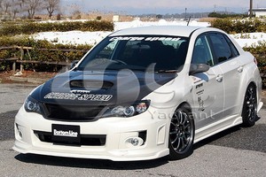 Trade Assurance FRP เส้นใยแก้วด้านหน้ากันชน Fit สำหรับ2010-2014 Impreza WRX S * TI GVB CS ด้านล่างประเภท2สไตล์ด้านหน้า Lip - Product Image 5