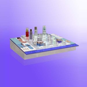 de promoción de acrílico transparente cosméticos de maquillaje organizador de pantalla de la bandeja - Product Image 1