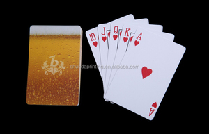 Publicidad impresa personalizada tarjetas de plástico de juego, Pepsi serie poker publicidad, Súper impermeable - Product Image 2