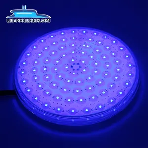 Resin filled flat underwater PAR56 blub led swimming pool light Wall Mounted piscina lamp for concrete/liner niche