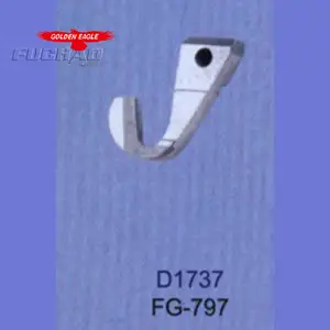 D1737 STRON del hampa marca REGIS para SHING LING FG-797 cuchillo curvado cimitarra de máquina de coser industrial espaÃ a