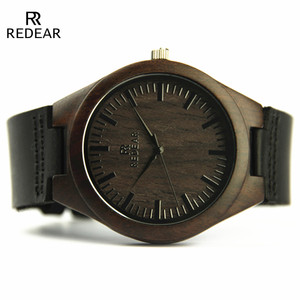 Montre pour <span class=keywords><strong>homme</strong></span> de marque supérieure, Relogio Masculino, montres à quartz en cuir véritable, montres en bois de bambou pour couple, articles cadeaux - Product Image 4
