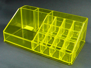 Caja de collar de forma cuadrada inclinada verde elegante - Product Image 6