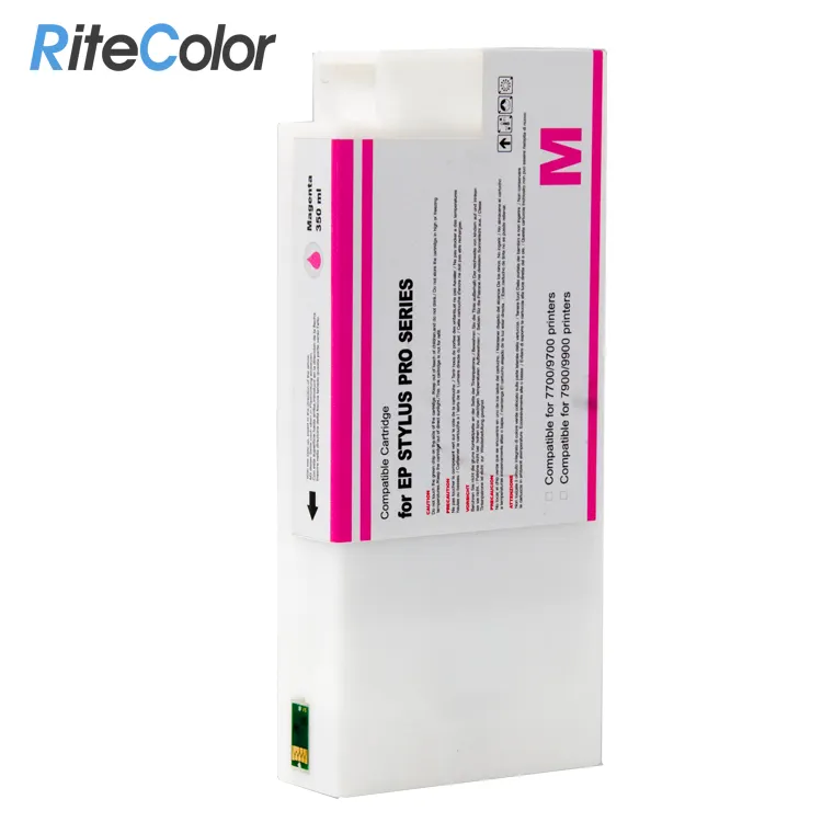 Cartucho de tinta de pigmento Compatible con Epson Stylus Pro 350 7900, 9900 ml