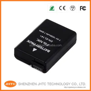 Factory Wholesale EN-EL14 Replacement Li-ion Battery for Nikon D5100 D5200 D5300 D5500 DF P7000 P7100 P7200 P7700 P7800