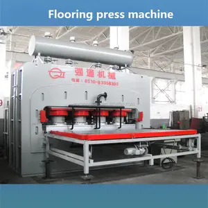 Laminate flooring production line/ Flooring parquet production machinery/Wooden floor panels press line