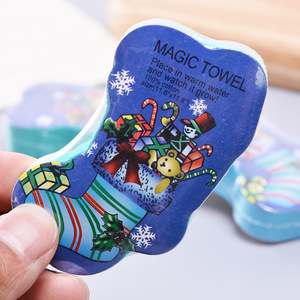 Khuyến mãi Chất lượng cao in nén khăn bông có thể được tùy chỉnh logo - Product Image 5