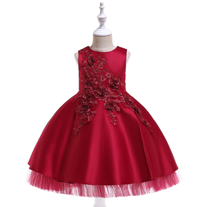 <span class=keywords><strong>Ropa</strong></span> en línea <span class=keywords><strong>de</strong></span> fábrica para niños y niñas, vestidos <span class=keywords><strong>de</strong></span> boda florales formales, vestido <span class=keywords><strong>de</strong></span> bola <span class=keywords><strong>de</strong></span> flores - Product Image 5