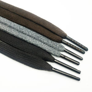 Cordon de serrage en coton plat avec logo personnalisé pour sweats à capuche - Product Image 1