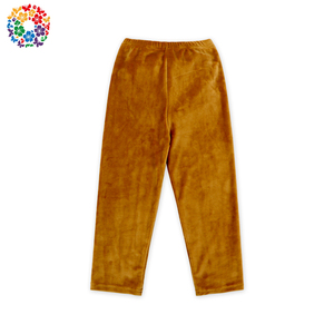 Bambini Solid Hot Pink Velvet Materiale <span class=keywords><strong>Pantaloni</strong></span> Ragazzini <span class=keywords><strong>Pantaloni</strong></span> Felpati con Grande Fiocco Sul Retro Del Bambino A Buon Mercato Dei <span class=keywords><strong>Pantaloni</strong></span> Della Ragazza All'ingrosso prezzo - Product Image 3