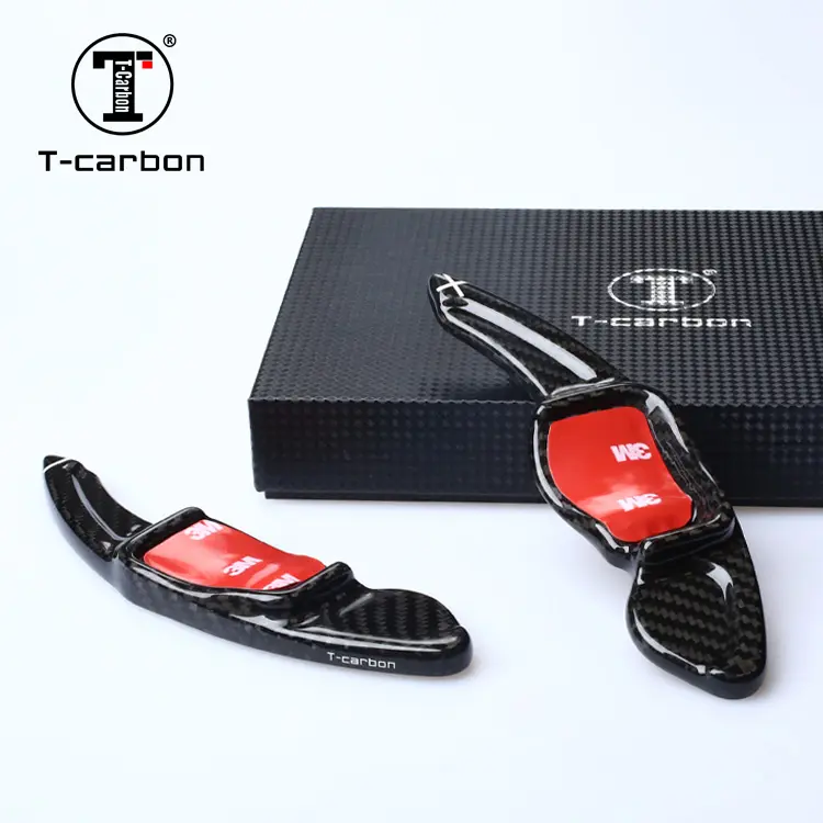 T-carbon fiber steering golf MK5 carbon shift paddles, подходящие для golf MK5 MK6 carbon