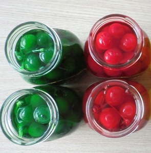 Chất lượng hàng đầu mikado Thương Hiệu Trung Quốc Đóng hộp Anh Đào Màu Đỏ Trong NặNg Syrup 314ml, cocktail anh đào - Product Image 6