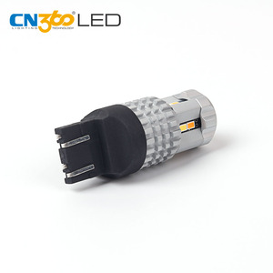 Blanc DRL lumière et Ambre clignotant T20 7443 T25 3157 S25 1157 LED double couleur switchback <span class=keywords><strong>ampoule</strong></span> - Product Image 2