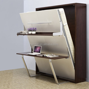 Cama de pared plegable de madera de alta calidad, cama de pared <span class=keywords><strong>con</strong></span> <span class=keywords><strong>escritorio</strong></span> - Product Image 2
