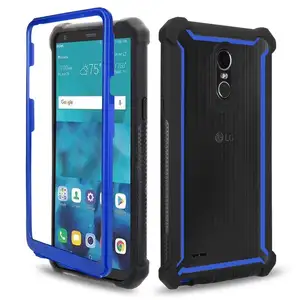 3 In 1 Air Bag Shockproof Armor Mobile Cell Phone Case For Lg Stylo 5
