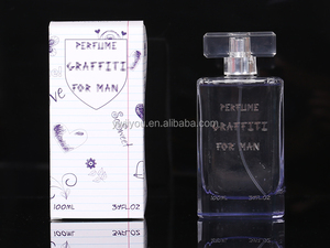OEM/ODM gros verre bouteille de parfum luca bossi parfum graffiti pour les hommes - Product Image 1