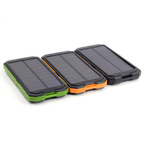 Powerbank solaire 20000mAh Chargeur solaire 2 ports USB Powerbank avec lumière LED pour téléphones - Product Image 6
