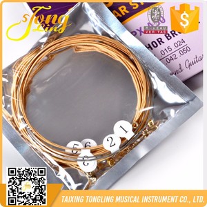 Paquete de la <span class=keywords><strong>Caja</strong></span> al por mayor de Alta Calidad Cuerdas de Guitarra Acústica - Product Image 2
