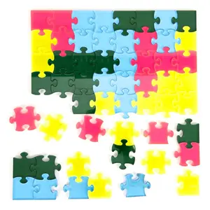 사용자 정의 레이저 컷 아크릴 색상 퍼즐 탐색 색상 퍼즐 사용자 정의 아크릴 직소 퍼즐