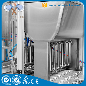 aprobó todos los Acero inoxidable automático de yogur de plástico taza de jugo de llenado y sellado con cubierta de polvo - Product Image 3