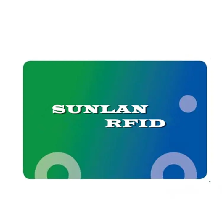 Programmier bare RFID-PVC-Kreditkarten prägung in ISO-Standard größe für die Zugangs kontrolle
