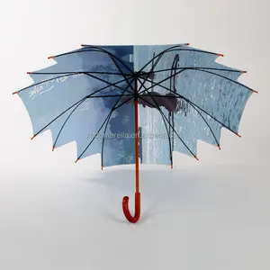 Blumen form Regenschirm mit benutzer definierten Design Regenschirmen