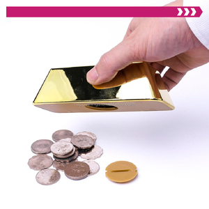 Artículo promocional directo de fábrica, bajo pedido mínimo, lingote de oro, ahorro de dinero - Product Image 4