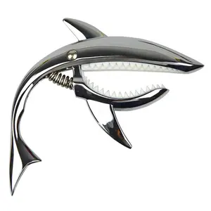 Gitaar Capo Akoestische Elektrische Gitaar Shark Zinklegering voor 6 Snarige Gitaar Capo Metalen