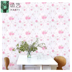 Living room nature flower korean seoul style wallpaper price