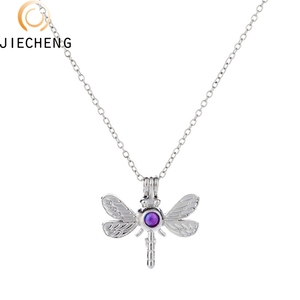 Per sempre Infinity <span class=keywords><strong>collana</strong></span> di gioielli in argento placcato apribile del pendente di fascini ostrica perla gabbie <span class=keywords><strong>collana</strong></span> - Product Image 3