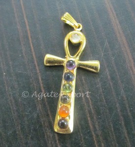 Colgantes de Chakra Ankh a la venta - Product Image 1