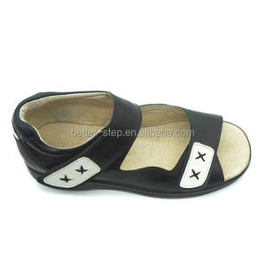 Sepatu medis kulit asli nyaman untuk wanita, sepatu sandal diabetes, sepatu ortopedi wanita - Product Image 3