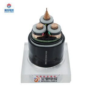 Suministro directo de fábrica XLPE conductor de cobre 3 núcleo del cable de alimentación bajo humo - Product Image 1