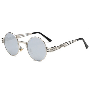 نظارات شمسية دائرية عتيقة الطراز 10030 سوبرهوت، نظارات شمسية بتصميم ستيم بانك - Product Image 3
