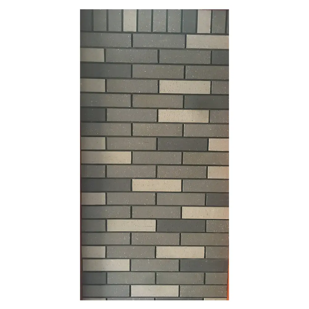 Outdoor decorative exterior wall tile grey clay bricks