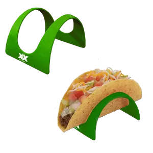 Wegwerp Plastic Taco Holder, Stapelbaar Taco Stand Up Houders