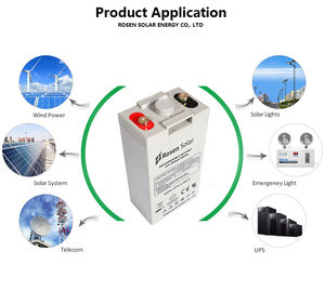 Batería de Gel Sellada Estacionaria de Larga Duración, Precio de Baterías de Ciclo Profundo de <span class=keywords><strong>2V</strong></span> 200Ah - Product Image 5