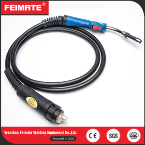 FEIMATE Más Populares 3 M Longitud Del <span class=keywords><strong>Cable</strong></span> <span class=keywords><strong>de</strong></span> <span class=keywords><strong>Soldadura</strong></span> MIG 24KD Antorcha Con Precio Bajo - Product Image 1