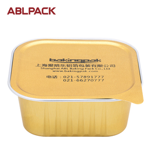 Cuadrados desechables envases de aluminio de alimentos <span class=keywords><strong>para</strong></span> <span class=keywords><strong>llevar</strong></span> contenedores de alimentos - Product Image 5