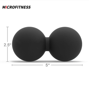 Alta densidad de silicona de doble Bola de masaje para relajar los músculos - Product Image 2