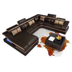 Set gambar <span class=keywords><strong>Sofa</strong></span> <span class=keywords><strong>Model</strong></span> baru ruang tamu dengan bagian desain terbaru Jerman - Product Image 3