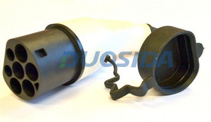 Tipo iec 2 62196 tapones de carga AC pila EVal conexión estación de ev - Product Image 2