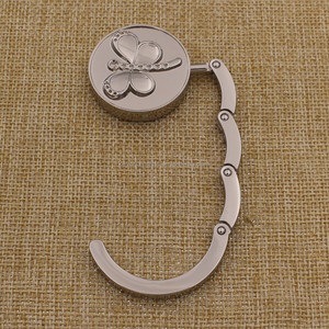 Móc Treo Ví Tinh Tế/Móc Ví Có Thể Gập Lại/Giá Đỡ Túi Xách Tròn Với Bướm - Product Image 4