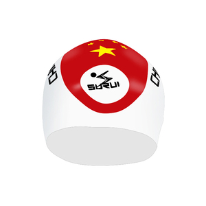 <span class=keywords><strong>Gorro</strong></span> de baño <span class=keywords><strong>personalizado</strong></span> de calidad, de silicona, con estampado de bandera nacional - Product Image 2