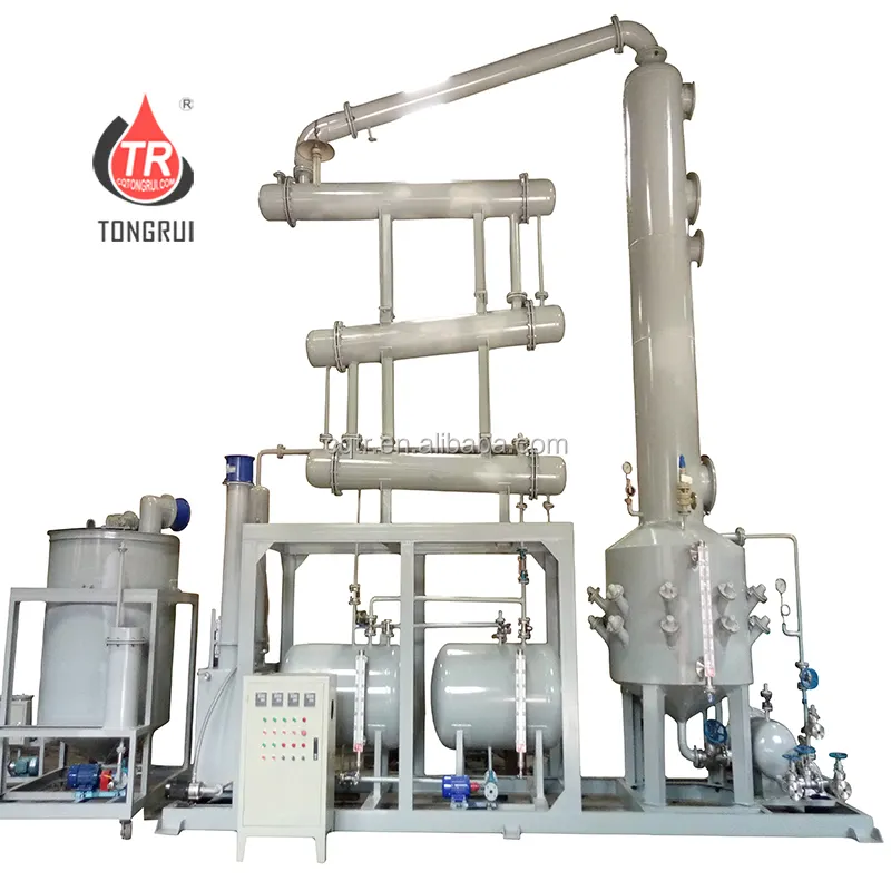 Waste Diesel Bunker Fuel Oil Recycling into Diesel Oil Distillation Regeneration Machine with CE Certificate